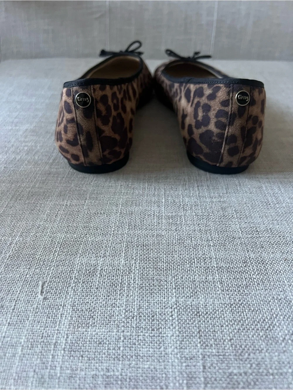 Circus by Sam Edelman women’s office casual Leopard Print Ballet Flats, size 9.5